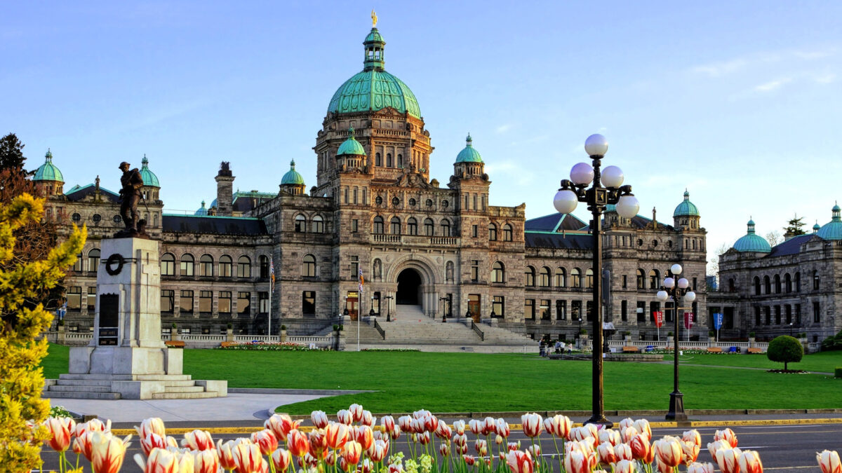 Parlementsgebouw van British Columbia in Victoria, Canada – reizen met Explore