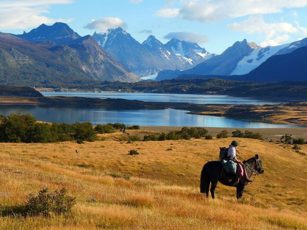 Paardrijden bij Estancia Nibepo Aike - reizen met Explore