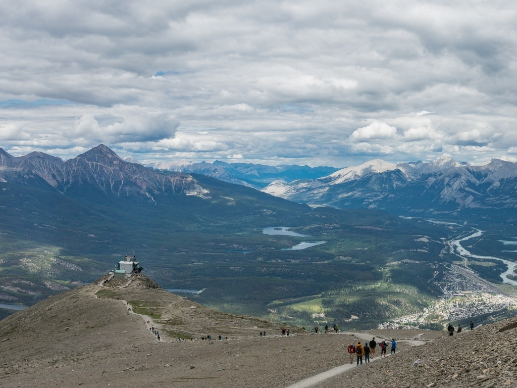 Skytram in Jasper - reizen met Explore