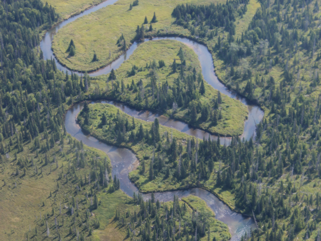 Lake Clark National Park, Alaska, view from floatplane
