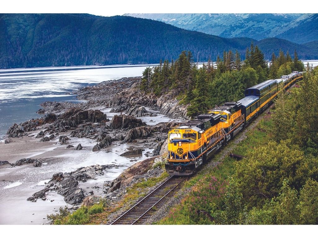 Coastal Classic from Anchorage to Seward, with the Turnagain Arm in Alaska