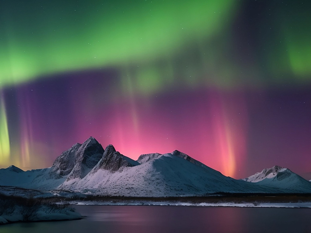 Noorderlicht spotten vanuit Borealis Basecamp in Fairbanks Alaska