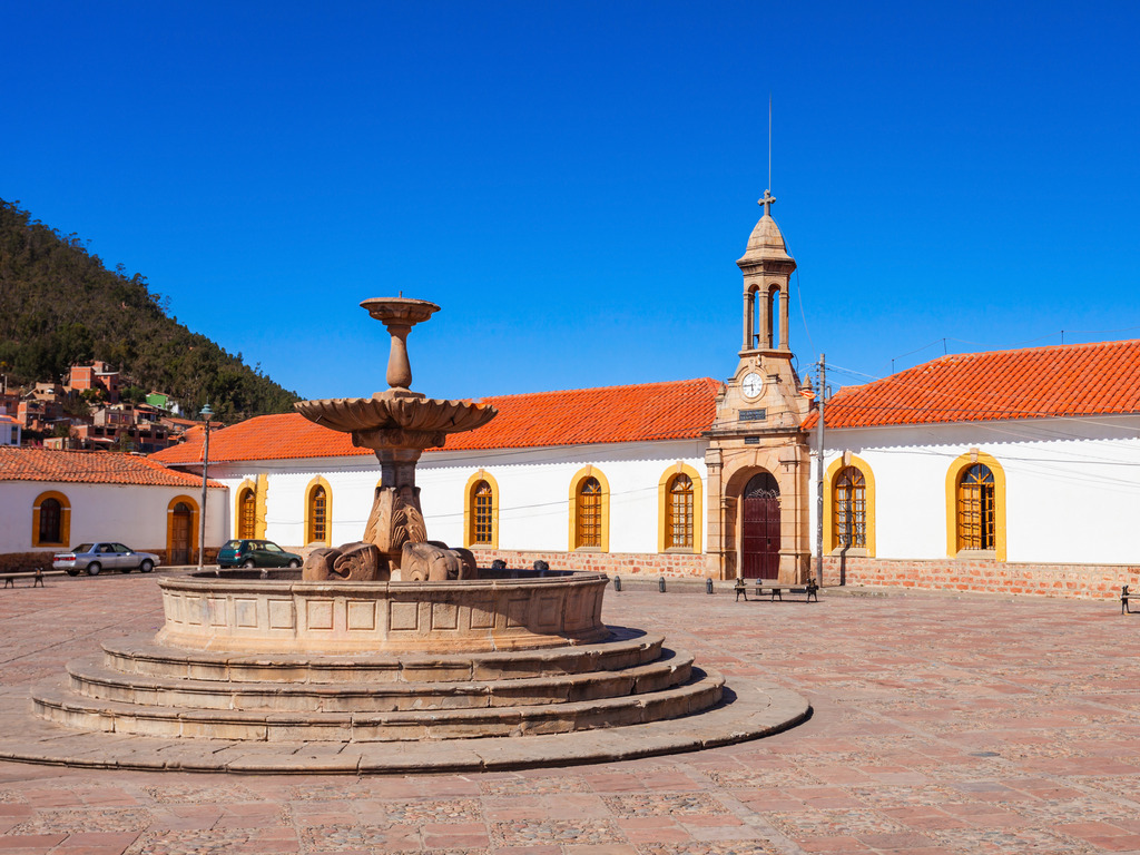 Gebouw in Sucre, Bolivië - reizen met Explore