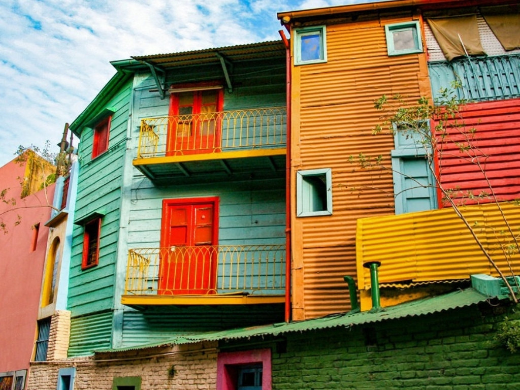 Kleurrijke huisjes in Buenos Aires, Argentinië - reizen met Explore