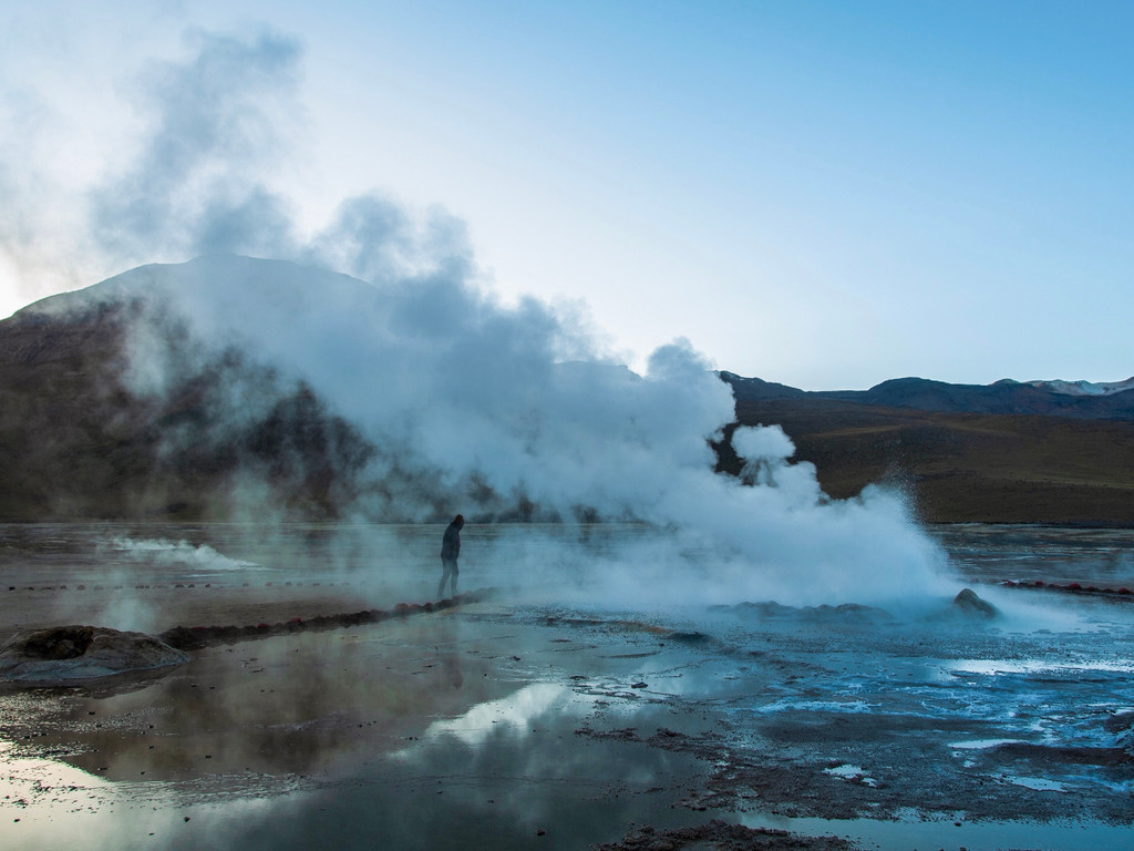 Atacama woestijn in Chili met de Tatio geisers - Explore
