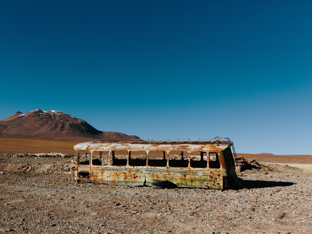 Magic bus in Vallecito, Chili - reizen met Explore