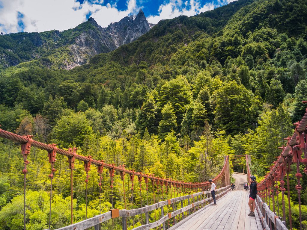 Brug in Futaleufú, Chili - reizen met Explore