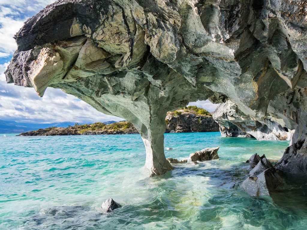 Marble Caves in Puerto Río Tranquilo, Chili - reizen met Explore