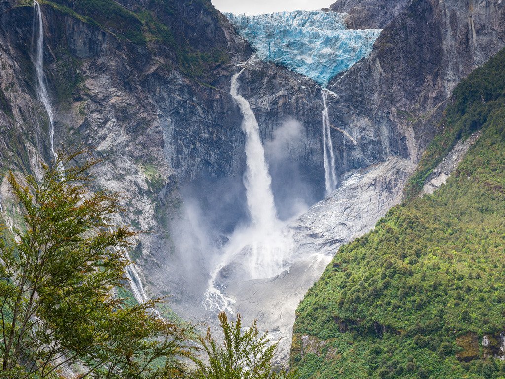 Hangende gletsjer in Chili - reizen met Explore