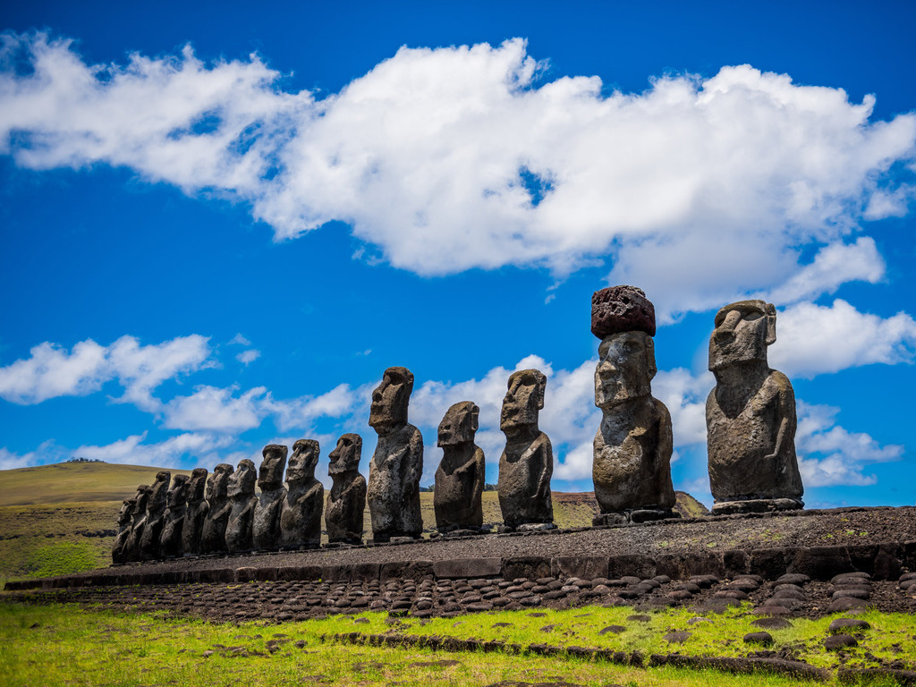 Moais op Paaseiland in Chili - reizen met Explore