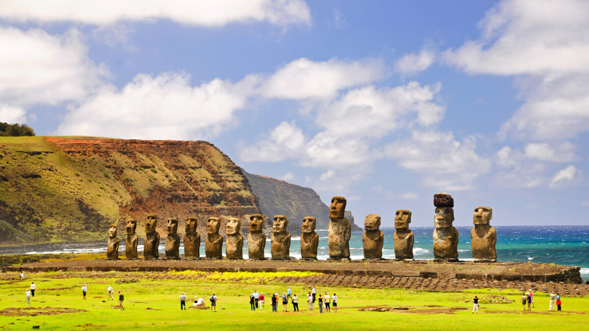 Moais op Paaseiland in Chili - reizen met Explore