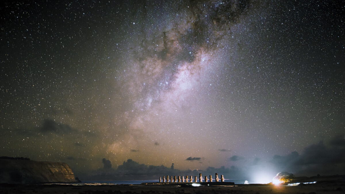 Sterrenhemel op Paaseiland in Chili - reizen met Explore