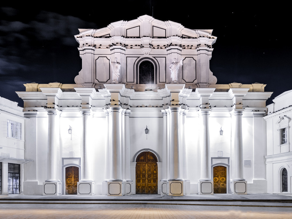 Kathedrale Basiliek van Onze-Lieve-Vrouw van de Assumptie in Popayán, Colombia - reizen met Explore