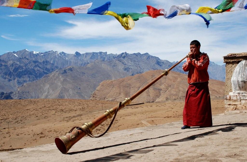 Himachal Pradesh boeddhistische monnik - reizen met Explore