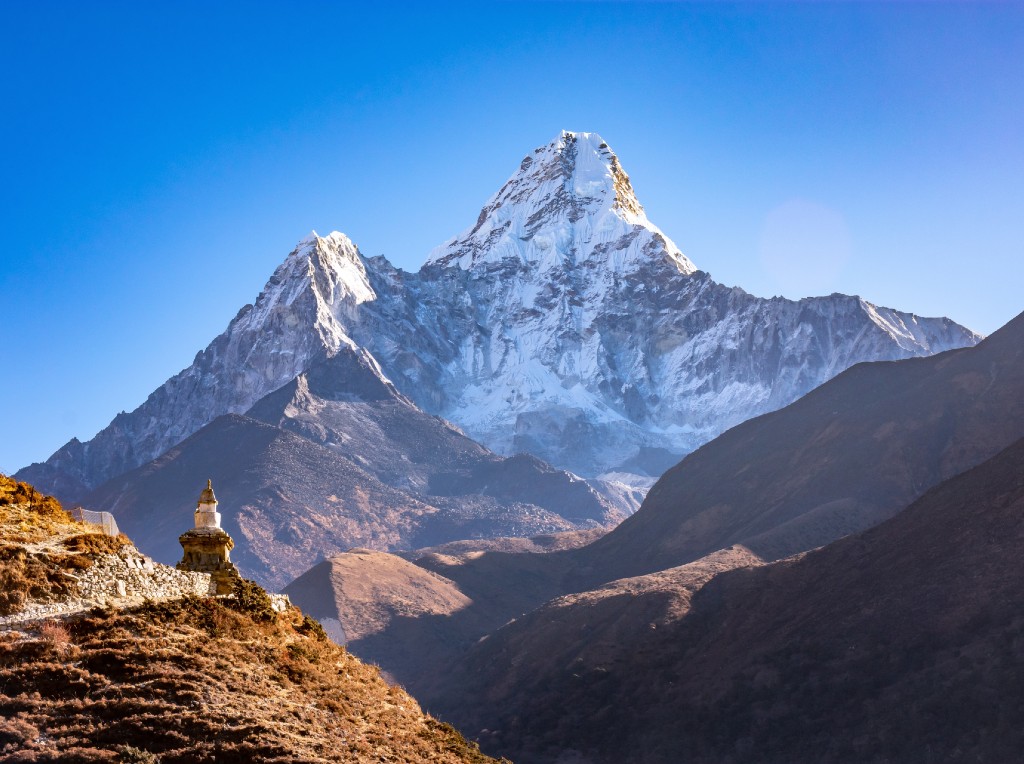 Trekking in het Everestgebied in Nepal: Ama Dablam