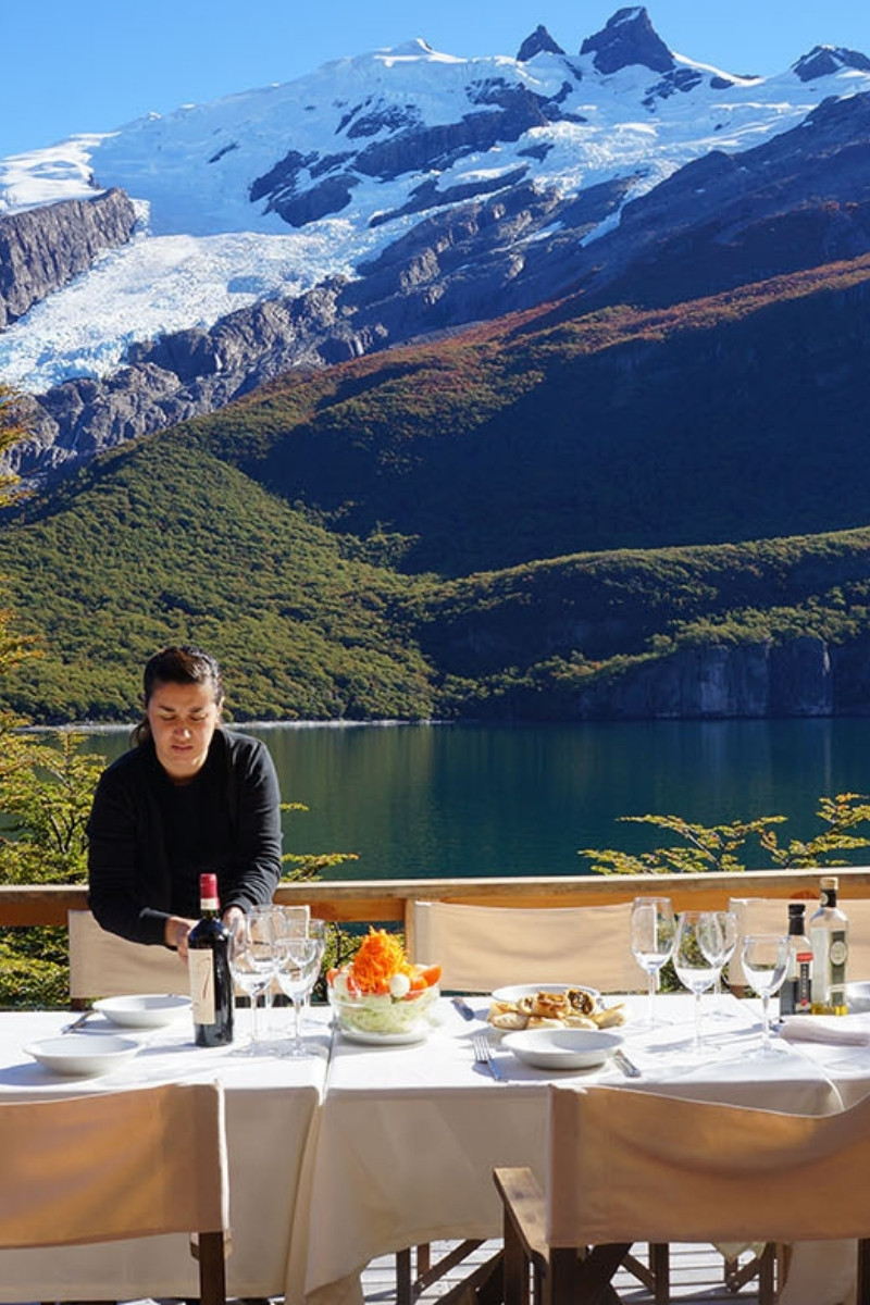 Uitzicht van Aguas Arriba Lodge - reizen met Explore