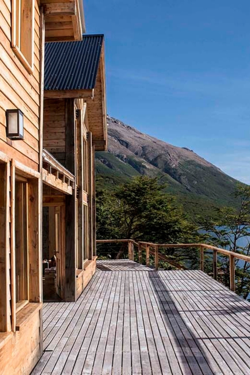 Uitzicht vanop het balkon van Aguas Arriba Lodge - reizen met Explore