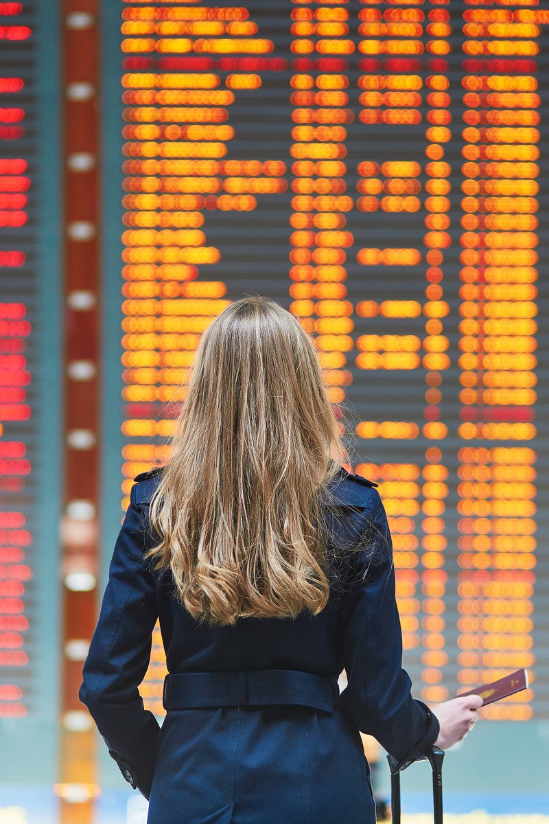 Vertragingen op de luchthaven - reizen met Explore