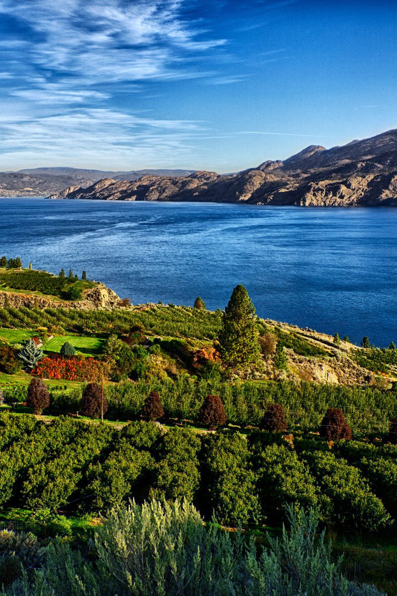 Okanagan meer en wijngaarden in Kelowna - reizen met Explore