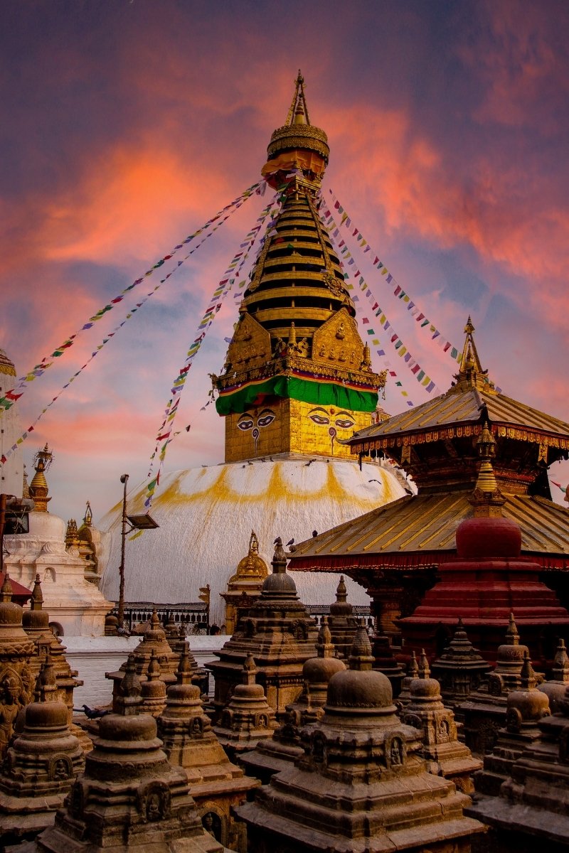 Bodnath stupa in Kathmandu, Nepal - reizen met Explore
