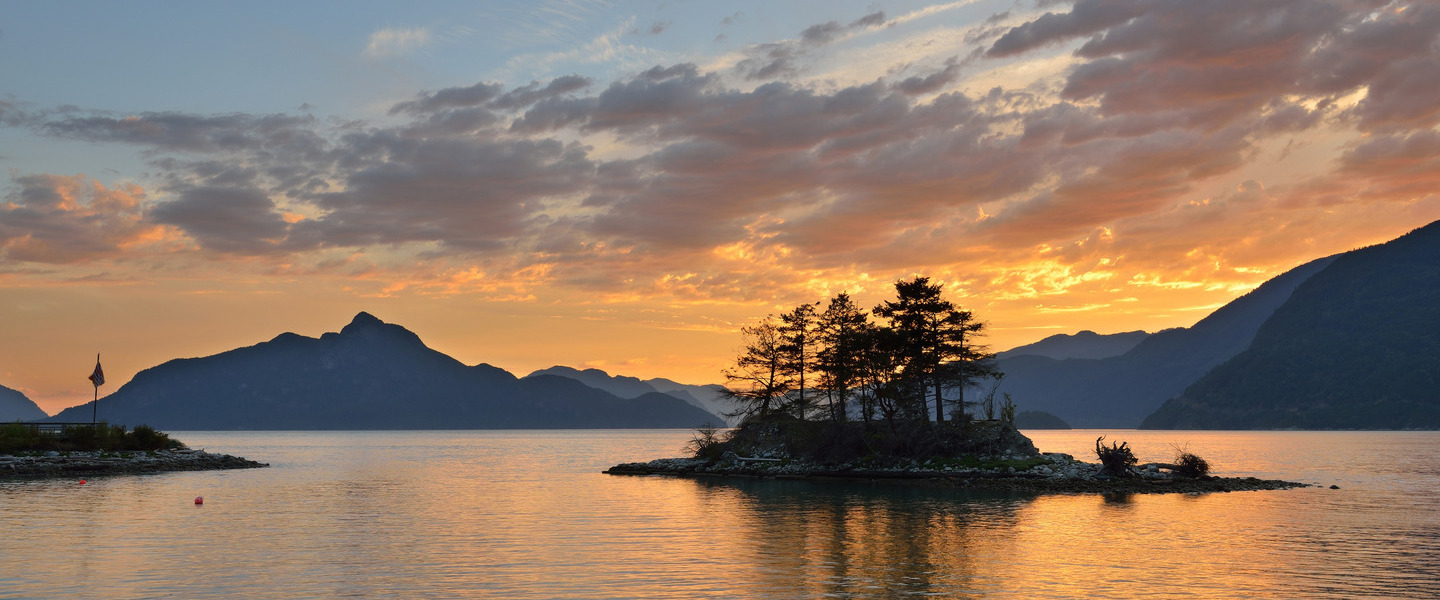 Zonsondergang in Sunshine Coast - reizen met Explore