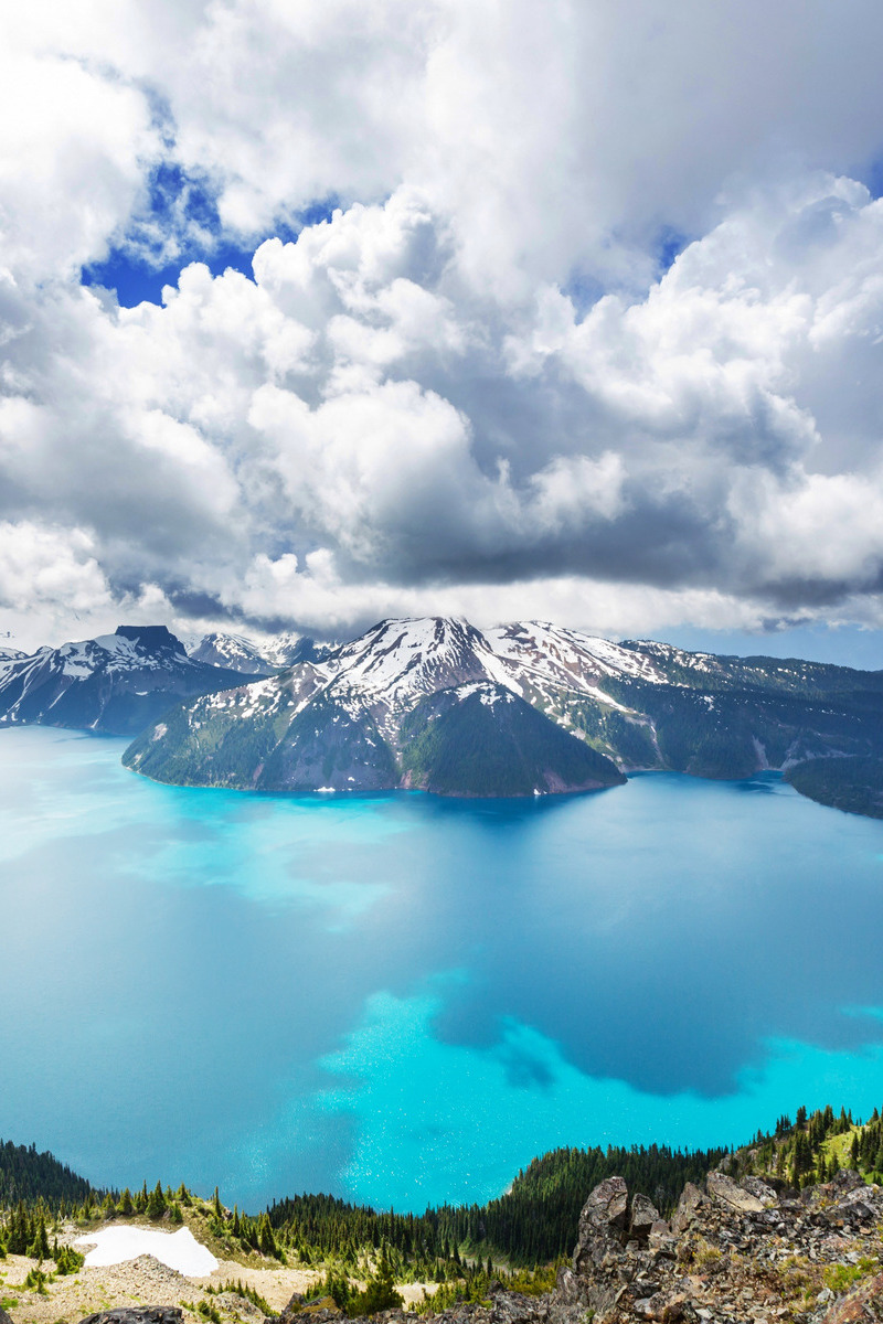 Garibaldi meer in Whistler - reizen met Explore