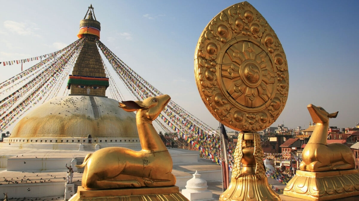 Bodnath stupa in Kathmandu, Nepal - reizen met Explore