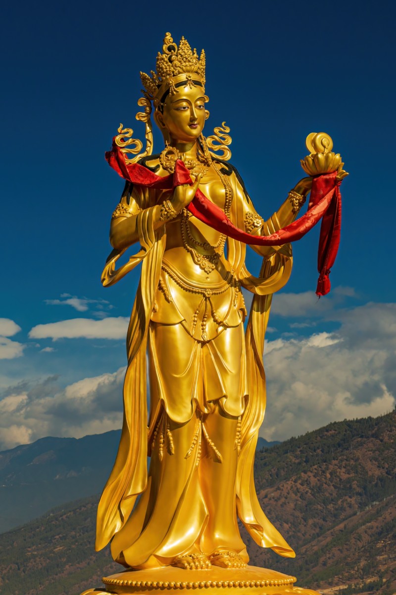Bhutan reizen Budha Dodenma in Thimphu
