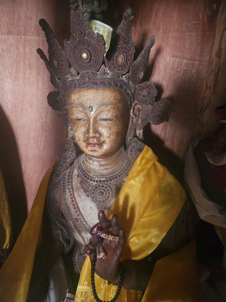 Beeld in Zangla Zanskar