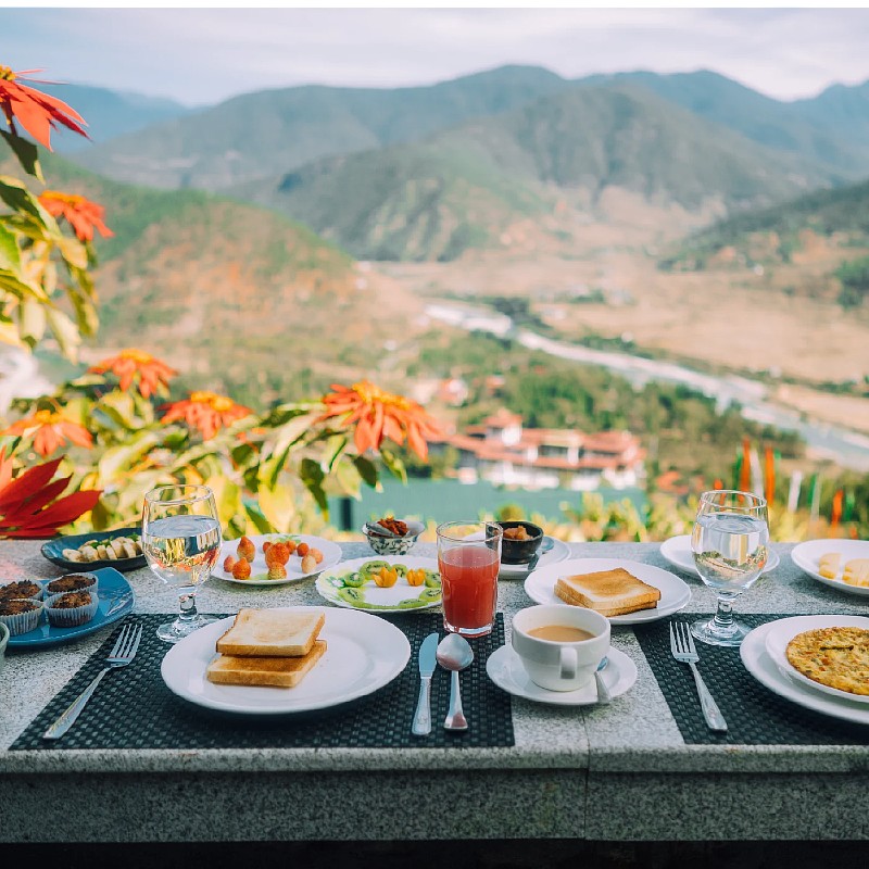 Dhumra Farm in Punakha