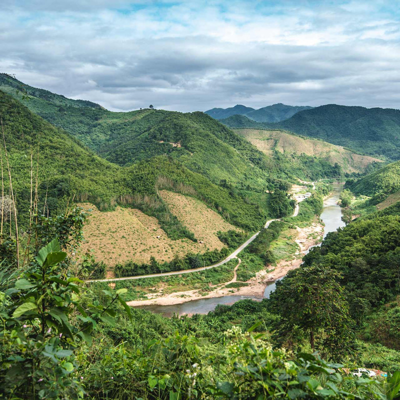 Sabai sabai: vertragen in Laos