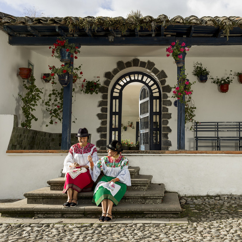 Verblijf in Hacienda Zuleta in Ecuador